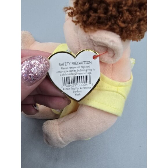 TY Beanie Kid - CURLY (10 inch) - MWMTs Stuffed Doll Girl Toy - Picture 5 of 11